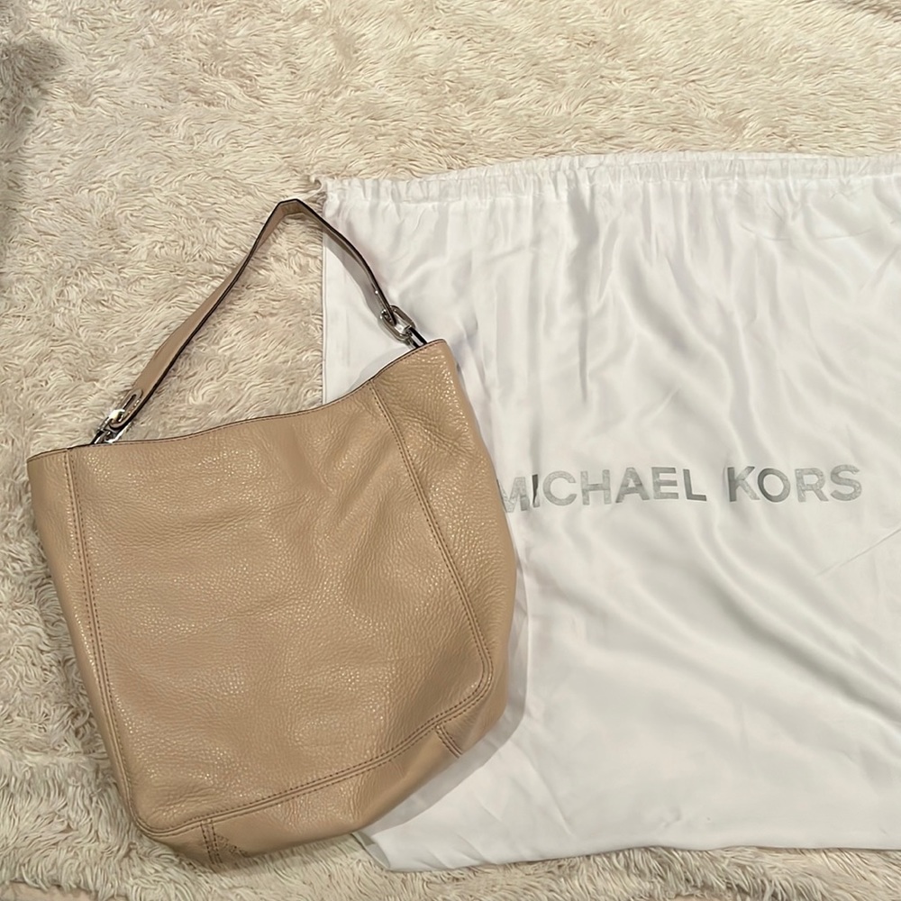 Nude Leather Michael Kors handbag